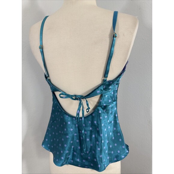 Susan Lucci Slip Top Womens Small Lace Babydoll Fairycore Coquette Y2K - Picture 3 of 9